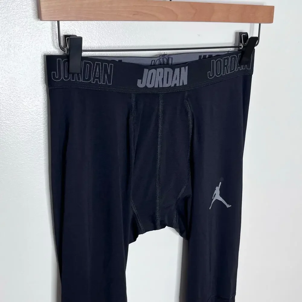 Jordan Dri-FIT Compression Leggings Black Athletic Base Layer Men’s L 2 Pack